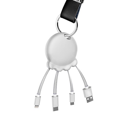 Octopus Booster Metal Blanc