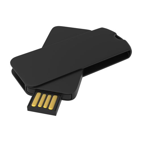 Clé USB Smart Twister Large (Noir), 16GB - 3