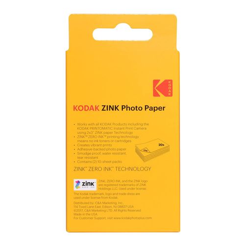 Kodak Zink 2x3" Pack 20 pcs - 3