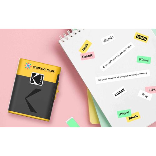 Imprimante d'Étiquettes Instantanées Kodak Era Jaune - 10