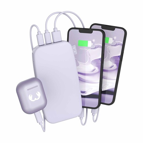 Fresh 'n Rebel Powerbank 18000 mAh USB-C - Dreamy Lilac