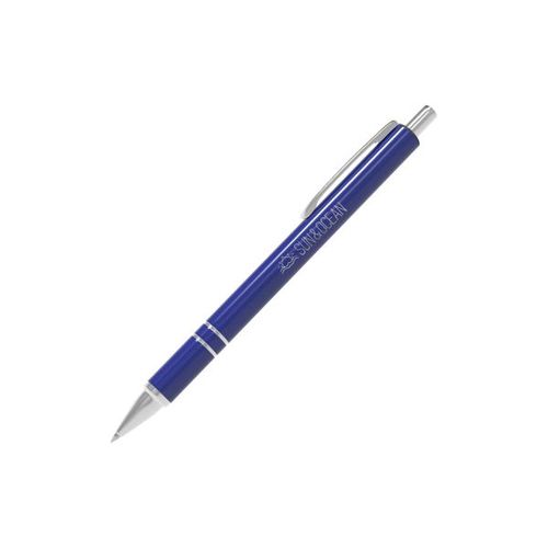 Pen Alu (Noir, Gravure côté droit, Pas d'incrustation en couleur)