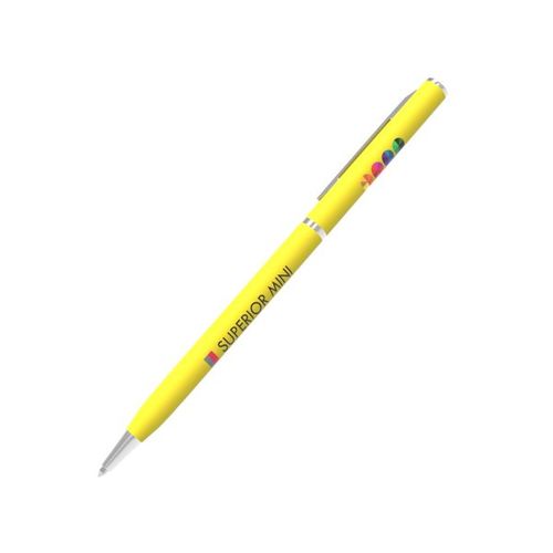 Pen Superior Mini (Vert, Impression en quadrichromie recto, Pas d'incrustation en couleur)