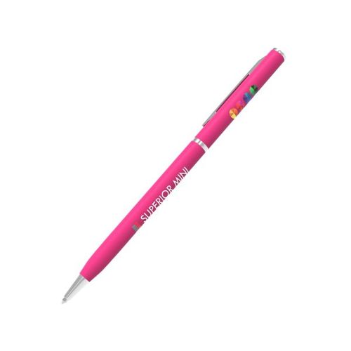 Pen Superior Mini (Vert, Impression en quadrichromie recto, Pas d'incrustation en couleur)
