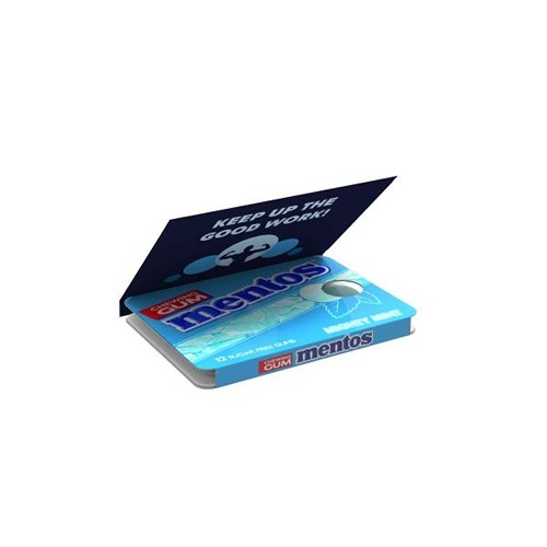 Mentos Gum Mint 12 pcs - Menthe Intense - 1
