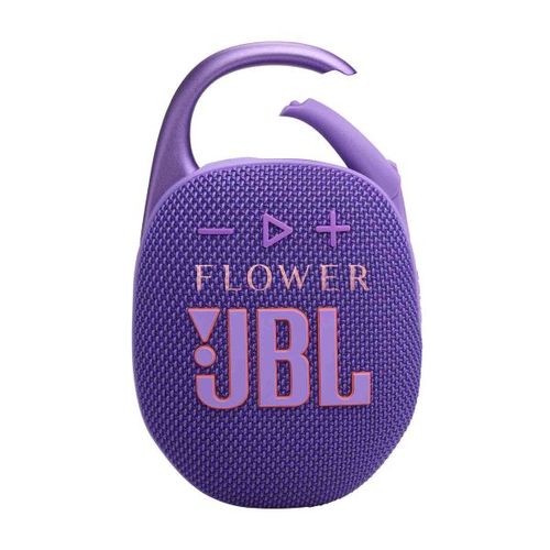 JBL Clip 5 (Noir, Impression en couleur)