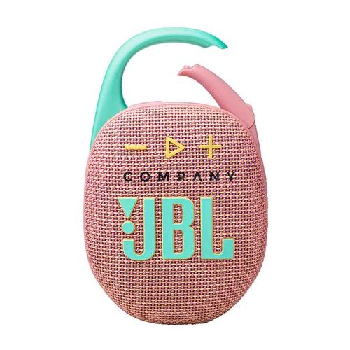 JBL Clip 5 (Noir, Impression en couleur)
