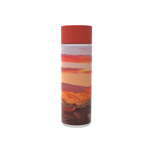 H2O Bottle (Noir, 500 ml, Impression maximale)