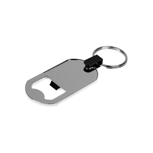 Key Ring Bottle Opener - Argent