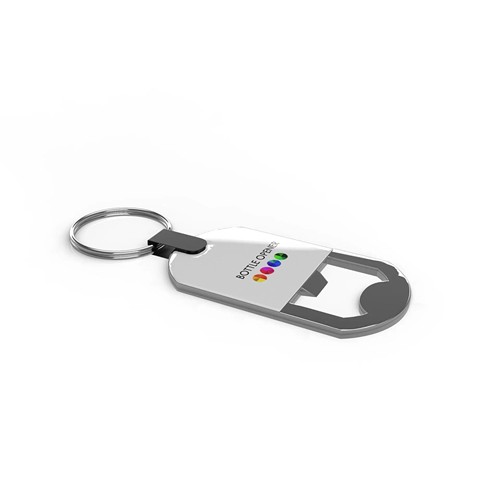 Key Ring Bottle Opener - Argent