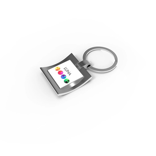Key Ring Luna - Argent