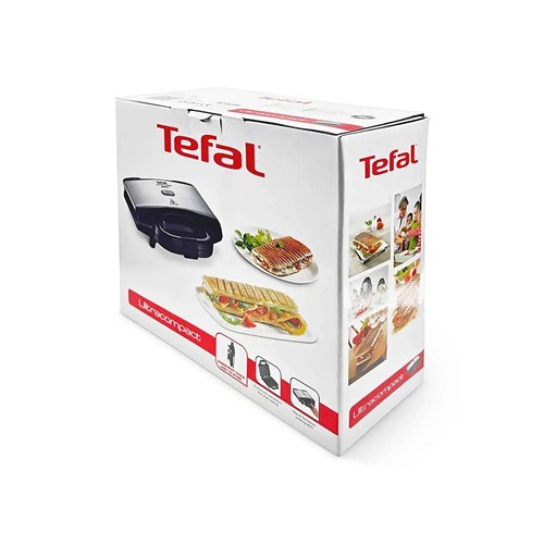 Tefal Ultra Compact Contactgrill - Argent