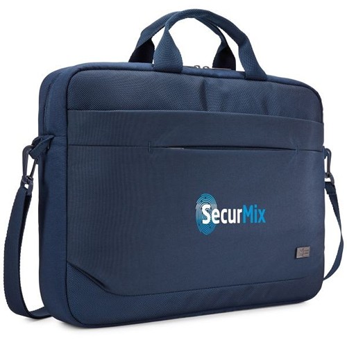 Case Logic Advantage Laptop Attache - Bleu foncé – 15,6 pouces