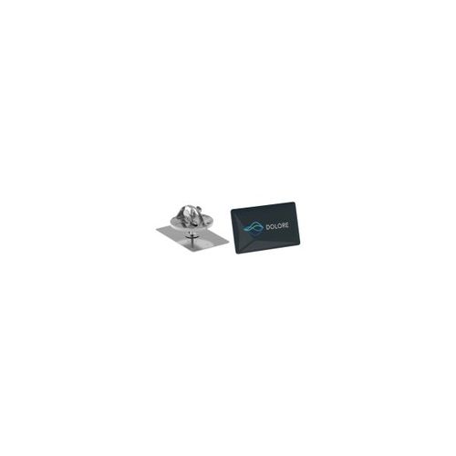 Pin Slim (Ovale moyen, Doming ovale moyen en couleur, Pas d'incrustation en couleur)