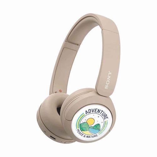 Sony Headphone WH-CH 520 (Noir, Doming en couleur à droite)
