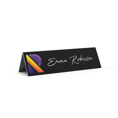 Table Name Plate - Tableau Noir