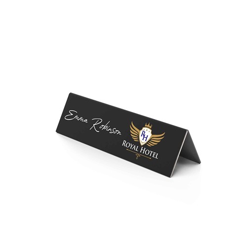 Table Name Plate - Tableau Noir
