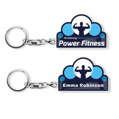 Key Ring Hard Double - 10-20 cm²