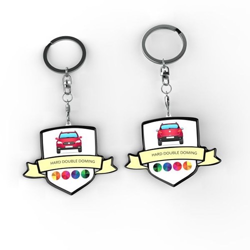 Key Ring Hard Double - 10-20 cm²