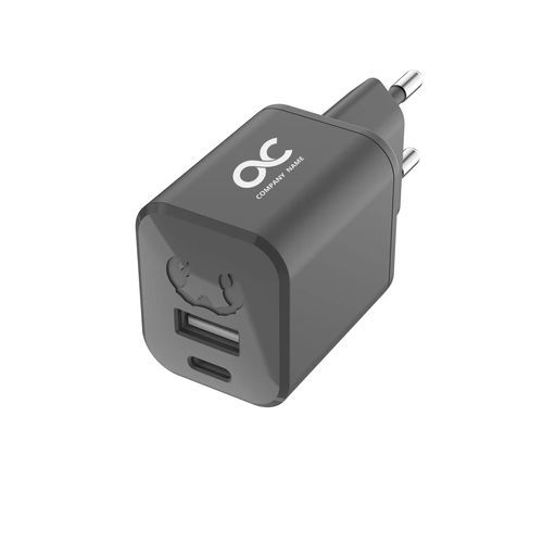 Fresh n Rebel Mini Charger 30W (Storm Grey, Impression en couleur)