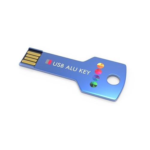 USB Stick Alu Key - Noir - 128 Go 2.0