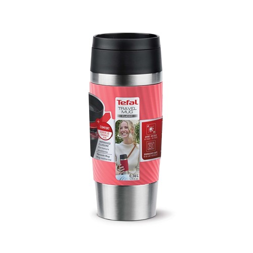 Tefal Travel Mug Classic Twist 0.36L - Corail