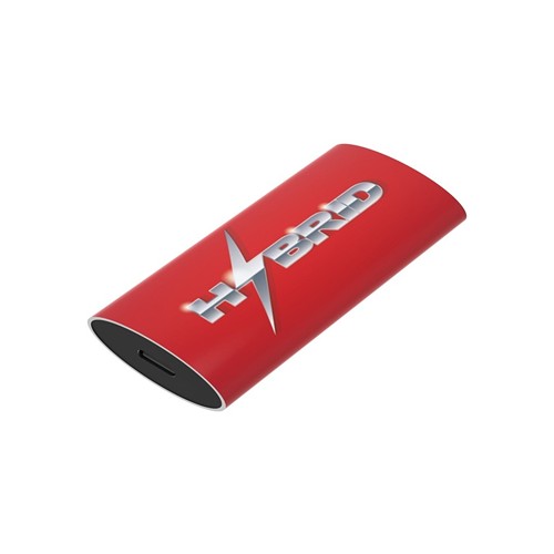 White Lake Compact External SSD - Argent - 1 To