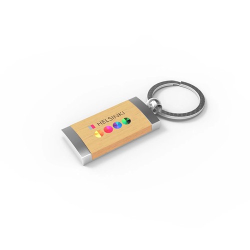 Key Ring Helsinki - Brun