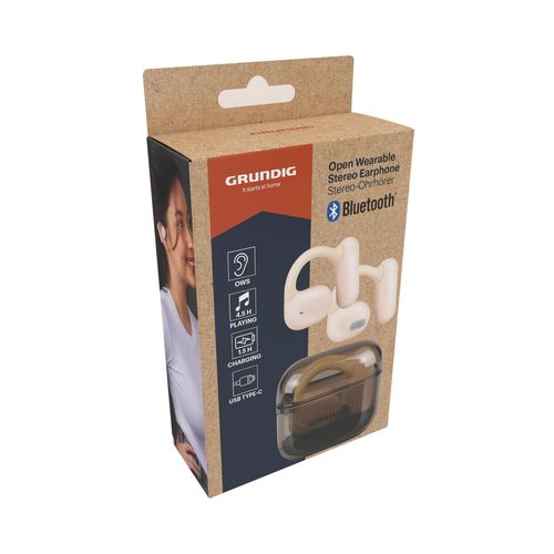GRUNDIG OWS Wireless Earphones Bluetooth White, Grundig, SquareNuts - Mataro Advice srl