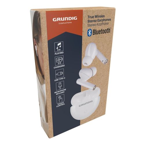 GRUNDIG TWS Bluetooth Earbuds 350mAh, Grundig, SquareNuts - Mataro Advice srl