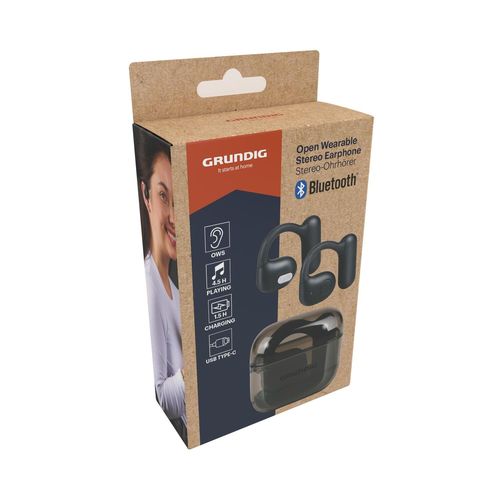 GRUNDIG OWS Wireless Earphones Black, Grundig, SquareNuts - Mataro Advice srl