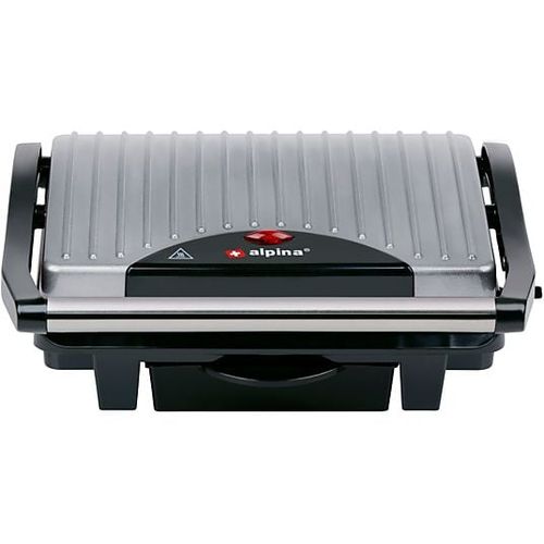 ALPINA Contact Grill 1000W Silver - 4