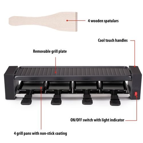 ALPINA Raclette Grill 230V 800W - 4