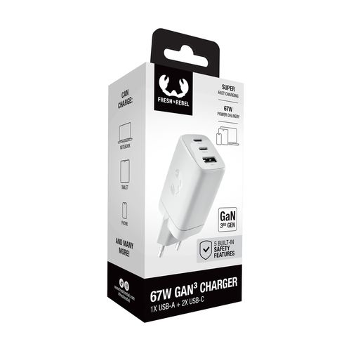Fresh 'n Rebel 67W PD Wall Charger - 2