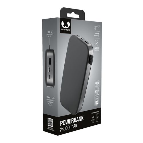 Fresh n Rebel Powerbank 24000 mAh USB-C
