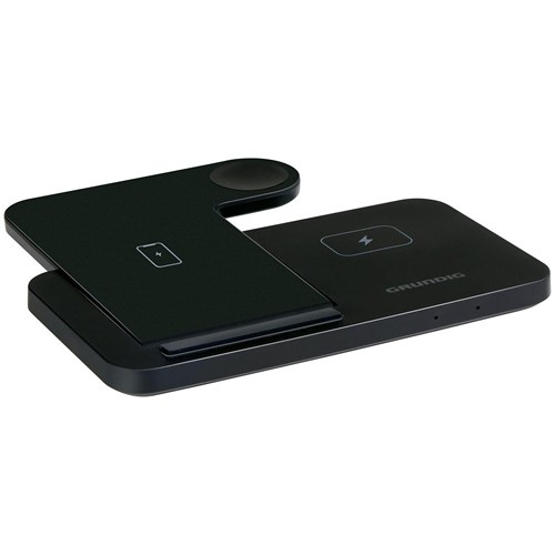 GRUNDIG Wireless Charger 3-in-1 160x150x15mm - Noir