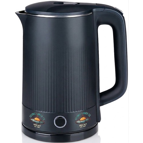 ALPINA 1.5L Cordless Electric Water Kettle - Noir
