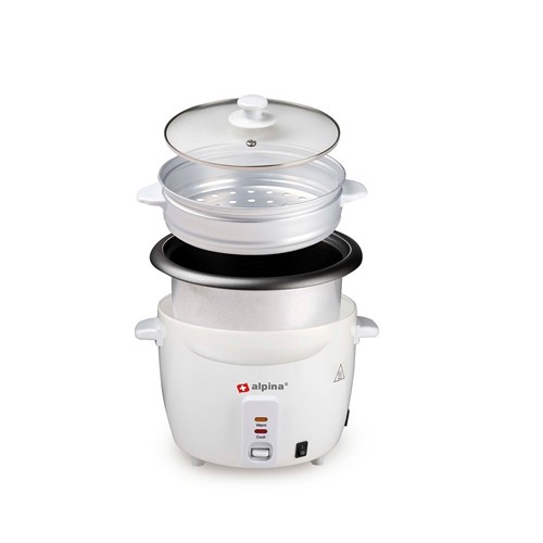 ALPINA Rice Cooker 1.8L 700W - Blanc