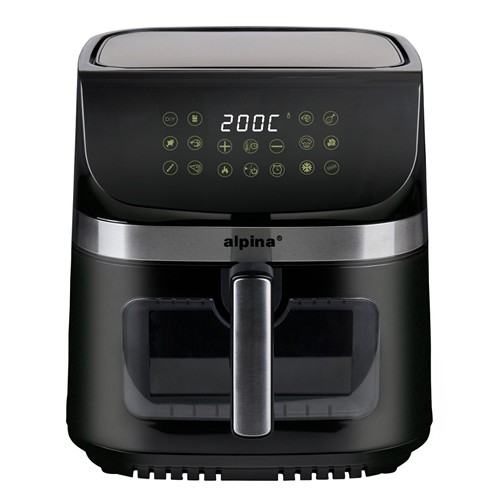 ALPINA Air Fryer 9L 1800W Digital Display - Noir