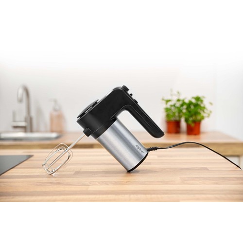 ALPINA Hand Mixer 230V 400W 6 Speeds - Argent