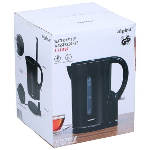 ALPINA Water Kettle 1.7L 2200W - Blanc