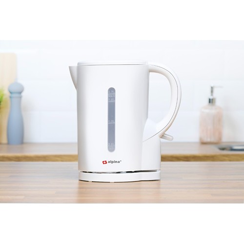 ALPINA Water Kettle 1.7L 2200W - Blanc