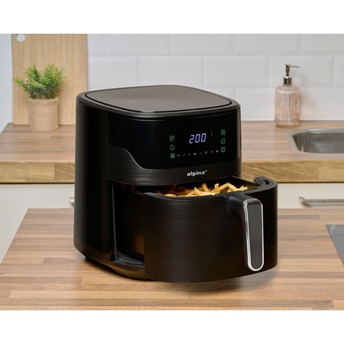 ALPINA Air Fryer 6L 1600W - Noir