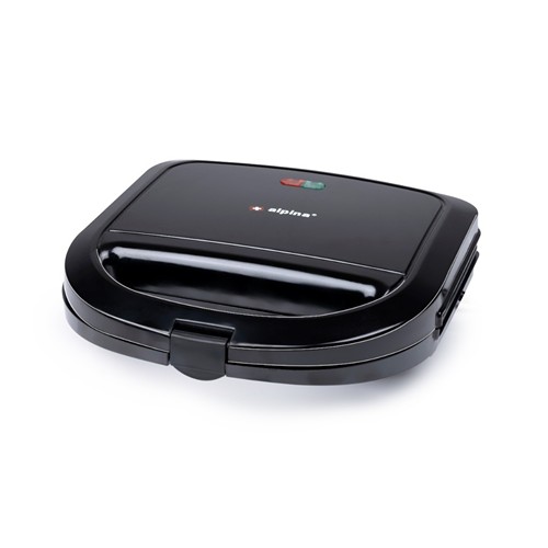 ALPINA Sandwich Maker 750W Contact Grill - Noir