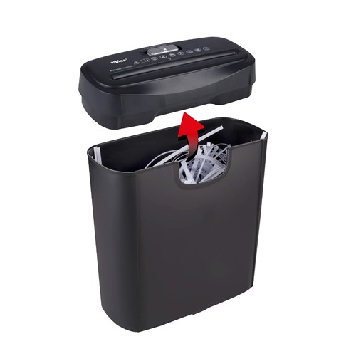ALPINA Paper Shredder 230V 190W - Noir