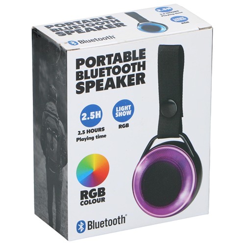 Portable Bluetooth Speaker 3W - Noir
