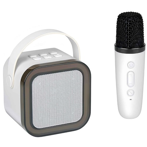 Wireless Mini Karaoke Speaker 5W - Blanc