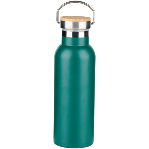 ALPINA Vacuum Bottle 500ml with Bamboo Lid - Black/White/Beige/Green