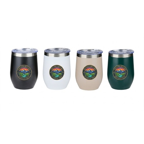ALPINA Vacuum tumbler 350ml - Black/White/Beige/Green
