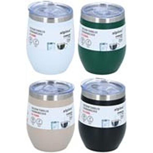 ALPINA Vacuum tumbler 350ml - Black/White/Beige/Green